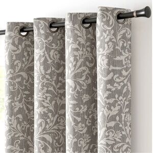 COPY - Grey Farmhouse Style Curtains